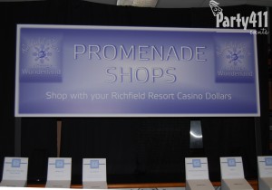 Promenade Shops Foamcore Sign for raffle area