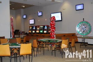 Casino at a corporate event