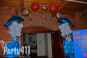 Balloon Arch for Entrance Way