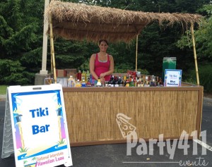 Tiki Bar for luau party - Party411 Events
